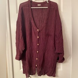 Free People buttondown